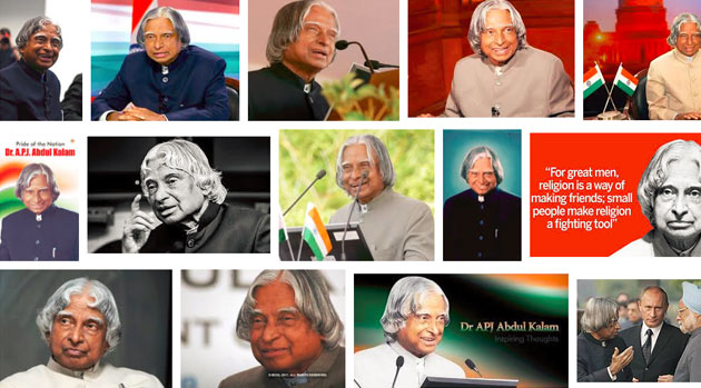 Photographs of A P J Abdul Kalam - Honble Former President of India and Missile Man